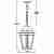 Уличный подвесной светильник Oasis Light 91405L 91405L Gb