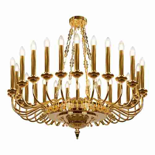 Подвесная люстра iLamp Louvre MD8551-30 GD