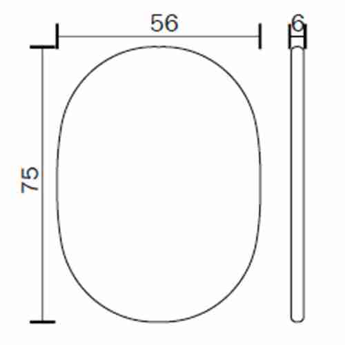 Накладка сувальдная НК11-024.У2 с автоматической шторкой, хром /70188/