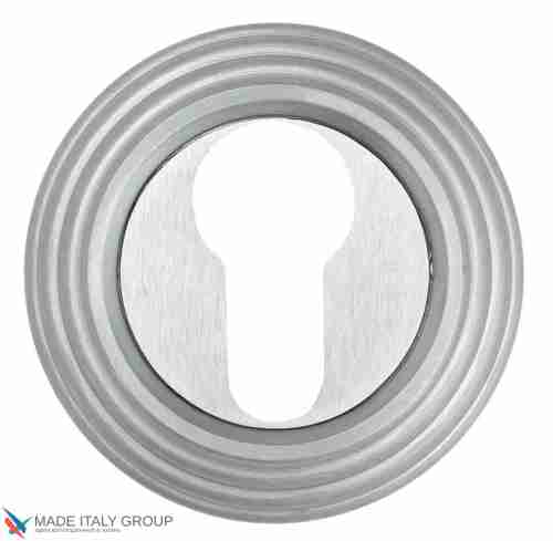 Накладка под цилиндр на круглом основании Fratelli Cattini CYL-1 D8-CS матовый хром 2 шт.