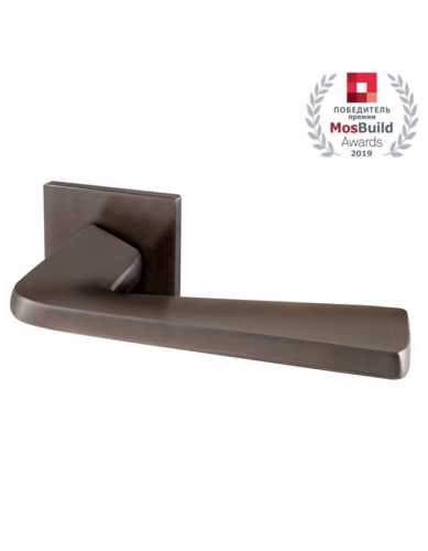 Комплект: Ручки Armadillo TORSO USS BPVD-77+Завертка+Бесшумный замок Fuaro/вороненый никель