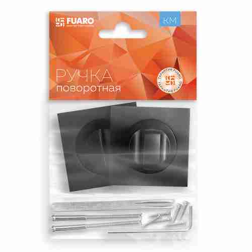 Завертка сантехническая Fuaro BK6 KM BL-24 черный