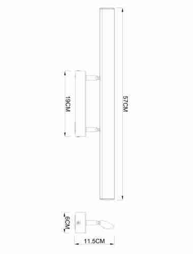Подсветка для зеркал Globo Burgos 41508