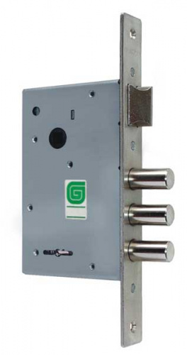 Замок врезной сувальдный с защёлкой Гардиан ЗВ 10.11, 4 кл. /123:103/