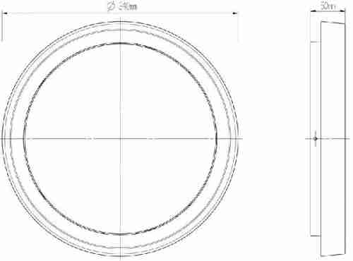 Уличный настенный светильник Deko-Light Ascella 348069