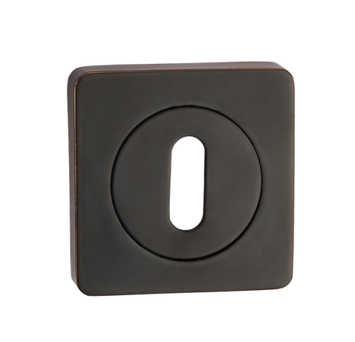 Накладка под сувальдный ключ RENZ INOB 02 ABB бронза черная с патиной