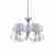 Подвесная люстра Mantra Mara Chrome - White 1641 Подвесная люстра Mantra Mara Chrome - White 1641