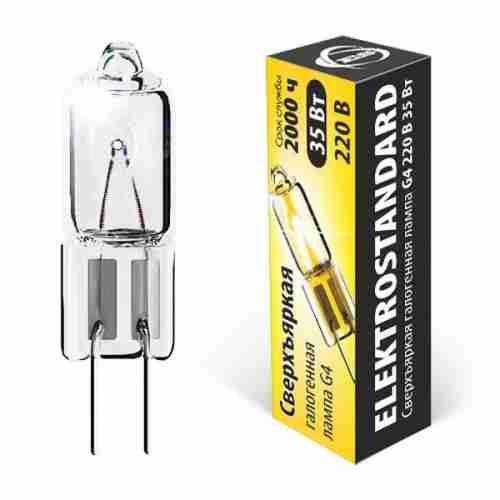 Лампочка галогеновая Elektrostandard G4 220V35W сверхъяркая (BХ106)
