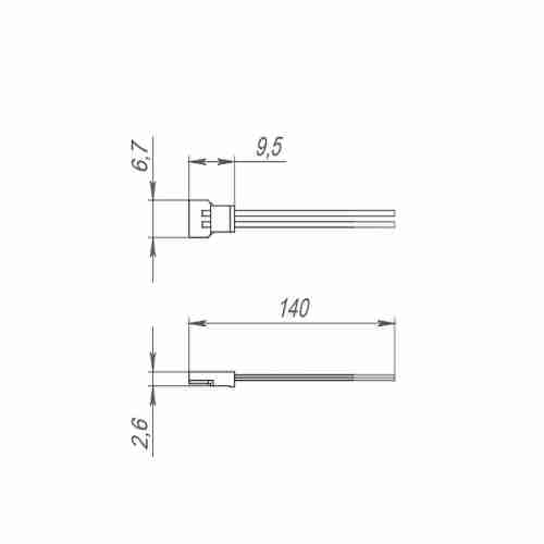 Кабель питания PC.RT01.08