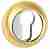 Накладка дверная с круглым основанием под цилиндр Adden Bau SC 001 Gold золото