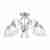 Потолочная люстра Freya Enrica FR2011CL-05CH