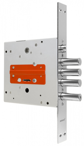 Замок врезной сувальдный с защёлкой BORDER ЗВ9-8 МК4/15, 5 кл. /77740/