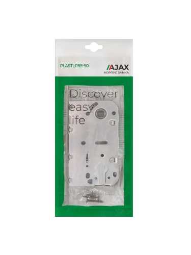 Корпус врезного замка c защёлкой PLASTLP85-50 SN матовый никель