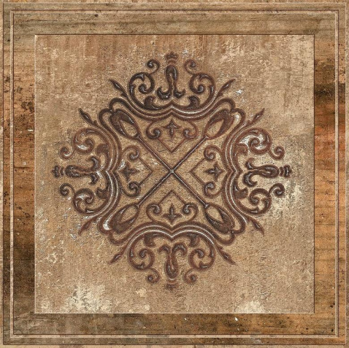 Керамогранит Absolut keramika Newcastle Decor Brown вид 8 из микса декор 45х45