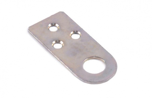 Проушины ушко прямое СКОБИС 70х30 (70х30х2) цинк белый