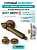 Комплект: Ручки Armadillo Matador CL4-OB-13+Завертка+Магнитный замок Fuaro/античная бронза