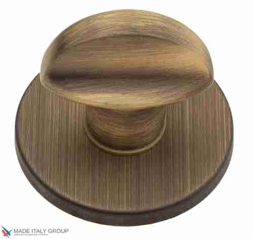 Фиксатор поворотный на круглом основании Fratelli Cattini WC 7.7-BY матовая бронза