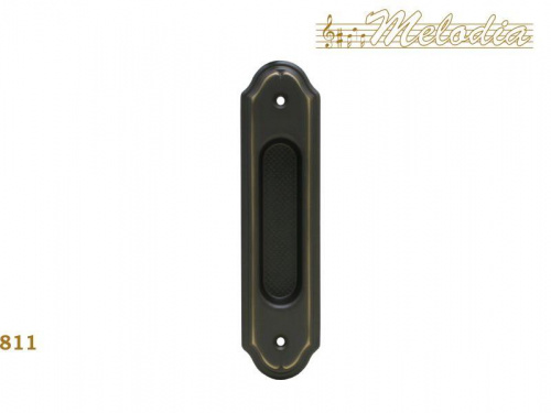 Ручки купе для раздвижных дверей Melodia 811 Античная бронза