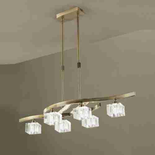 Подвесная люстра Mantra Cuadrax 1105