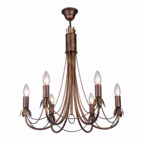 Люстра потолочная TopLight Lucinda TL7350D-06BR