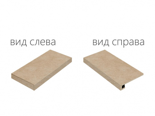 Ступень угловая левая Italon Materia Helio Scalino Angolare Sinistro 620070000835 45х33