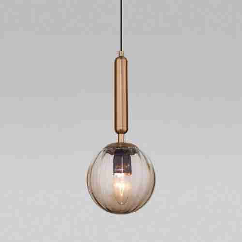 Подвесной светильник Eurosvet Joy 50208/1 янтарный