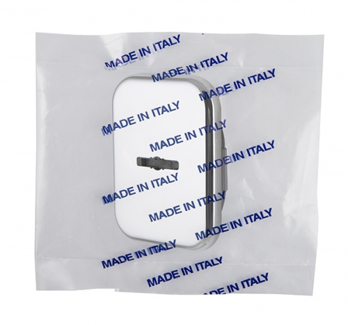 Накладка квадратная на сув замок со шторкой Armadillo PS-DEC SQ CT (ATC Protector 1) CP-8 хром