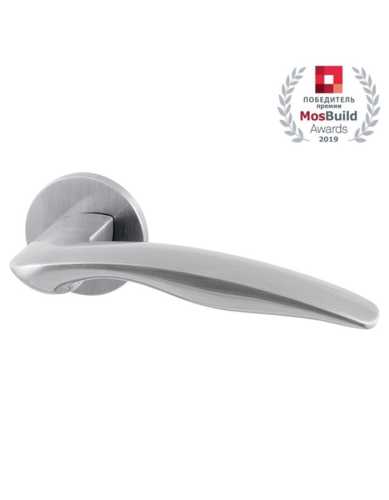 Комплект: Ручки Armadillo WAVE URS MWSC-33+Завертка+Бесшумн замок и Петли Fuaro/итальянский тисненый