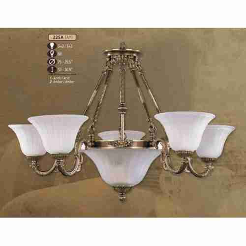 Люстра потолочная Riperlamp 225A/5+3 AY ACID