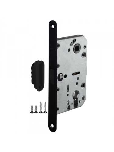 Замок дверной магнитный Punto ML85-50 BL (черный)