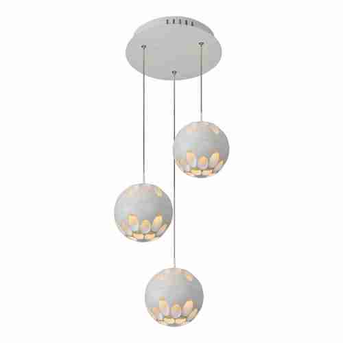 Подвесная светодиодная люстра iLedex Mob P1009-3 WH