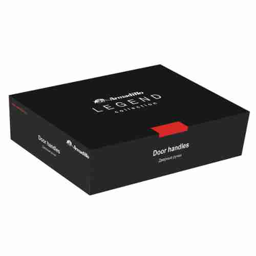 Комплект на 3 двери - Ручка дверная межкомнатная Armadillo KEA SQ001-21MWSC-33 Итальянский тисненый