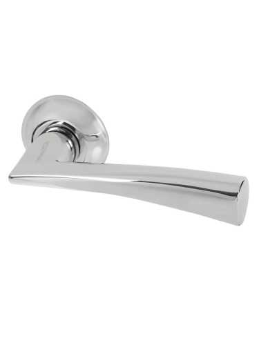 Ручка дверная Armadillo (Армадилло) межкомнатная R.LD54.Columba (Columba LD80) CP-8 хром  Набор 7