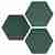 Керамогранит WOW Hexa Six Green 14x16