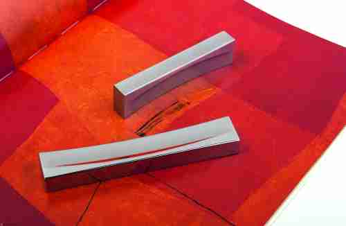 Ручка скоба модерн COLOMBO DESIGN F135D-NM матовый черный 96 мм