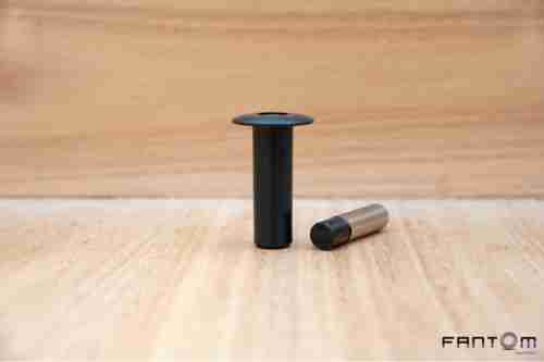 Упор дверной скрытый магнитный автоматический FANTOM PREMIUM HGT007 черный