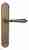 Дверная ручка Venezia "CLASSIC" на планке PL02 матовая бронза Дверная ручка Venezia "CLASSIC" на планке PL02 матовая бронза