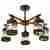 Потолочная люстра Evoluce Abiritto SLE114402-05 Потолочная люстра Evoluce Abiritto SLE114402-05