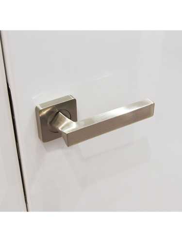 Ручка дверная Armadillo (Армадилло) межкомнатная K.SQ52.CORSICA (CORSICA SQ003) SN-3 матовый никель  Набор 6