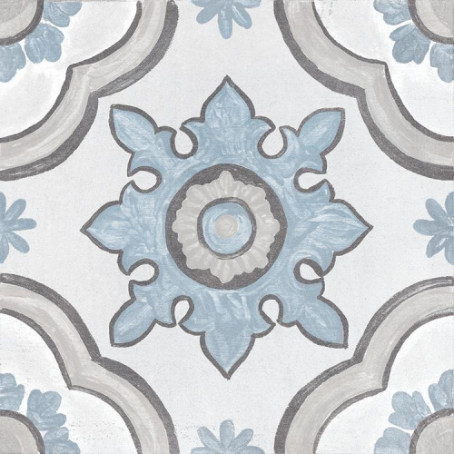 Керамогранит Cifre Adobe Basma Decor White Mate напольная 20х20