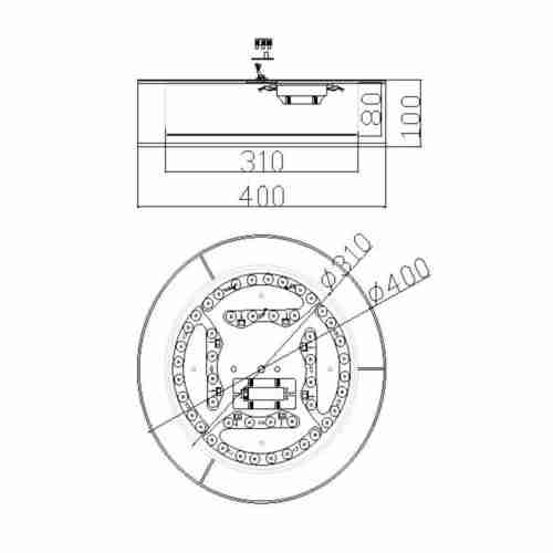 Потолочный светодиодный светильник Freya Zoticus FR6005CL-L36G