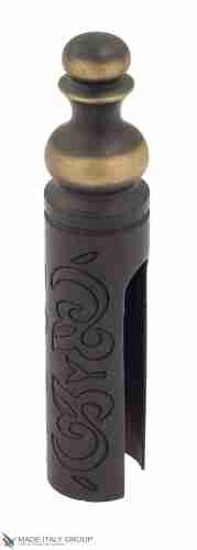 Колпачок для ввертных петель Venezia CP14 D с пешкой, рисунок D14 мм темная бронза