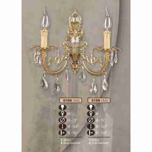 Бра Riperlamp 010N/1 AA SWAROVSKI