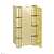 CODE 87 LO 155-40 Дверная петля барная пружинная двусторонняя ALDEGHI 155x40 полированная латунь