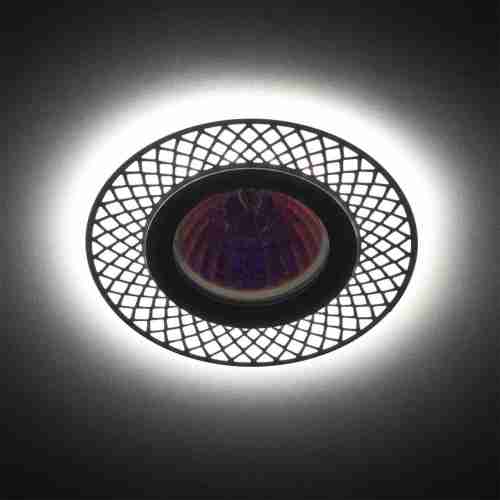 Точечный светильник ЭРА DK LD42 WH/GD Б0037382