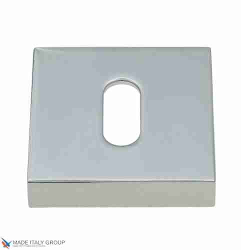 Накладка под ключ буратино на квадратном основании Fratelli Cattini KEY 8-CR полированный хром 2 шт.